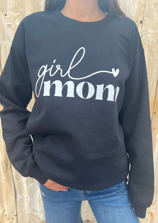 Girl Mom Graphic Sweatshirt