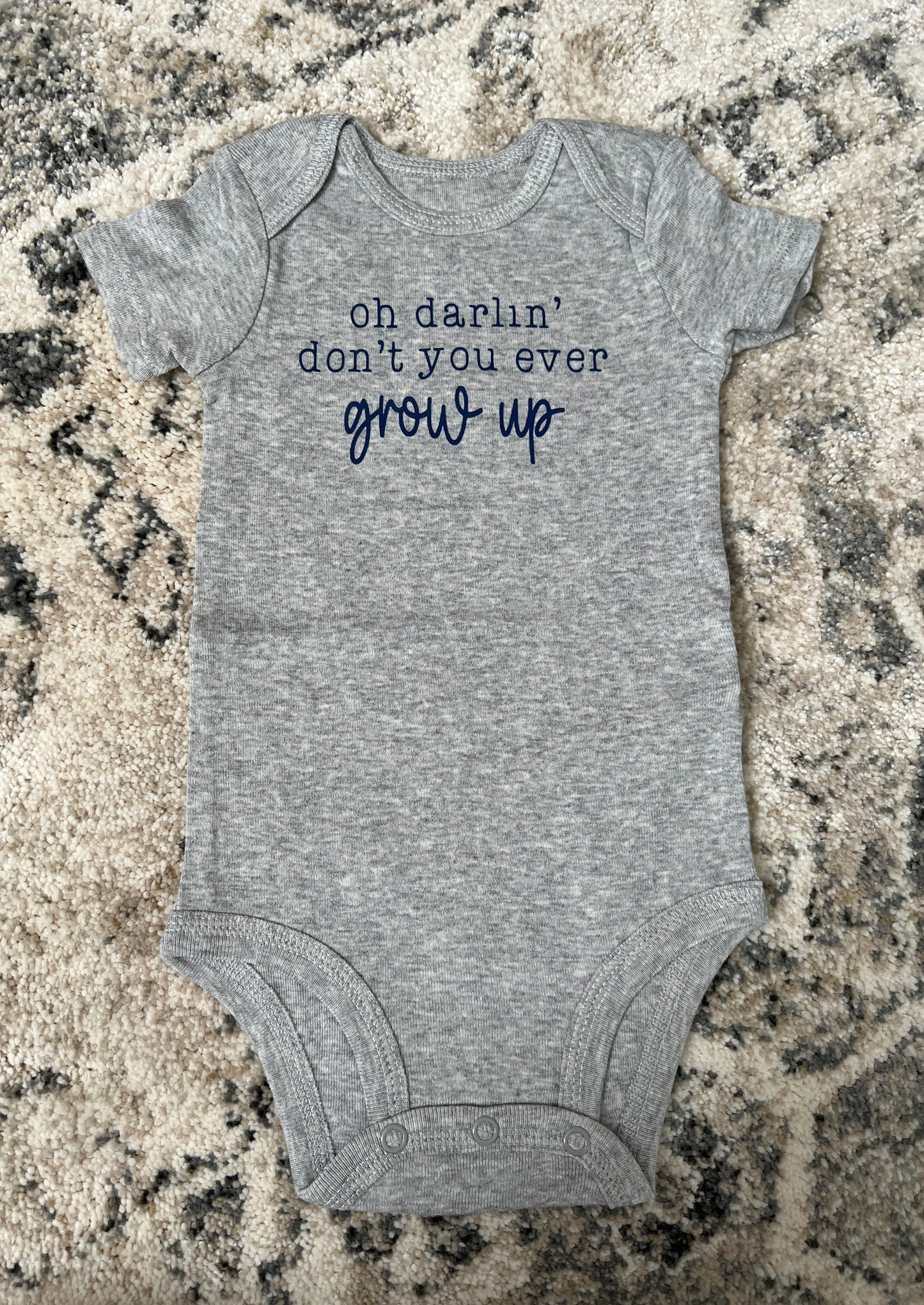 Never Grow Up Onesie