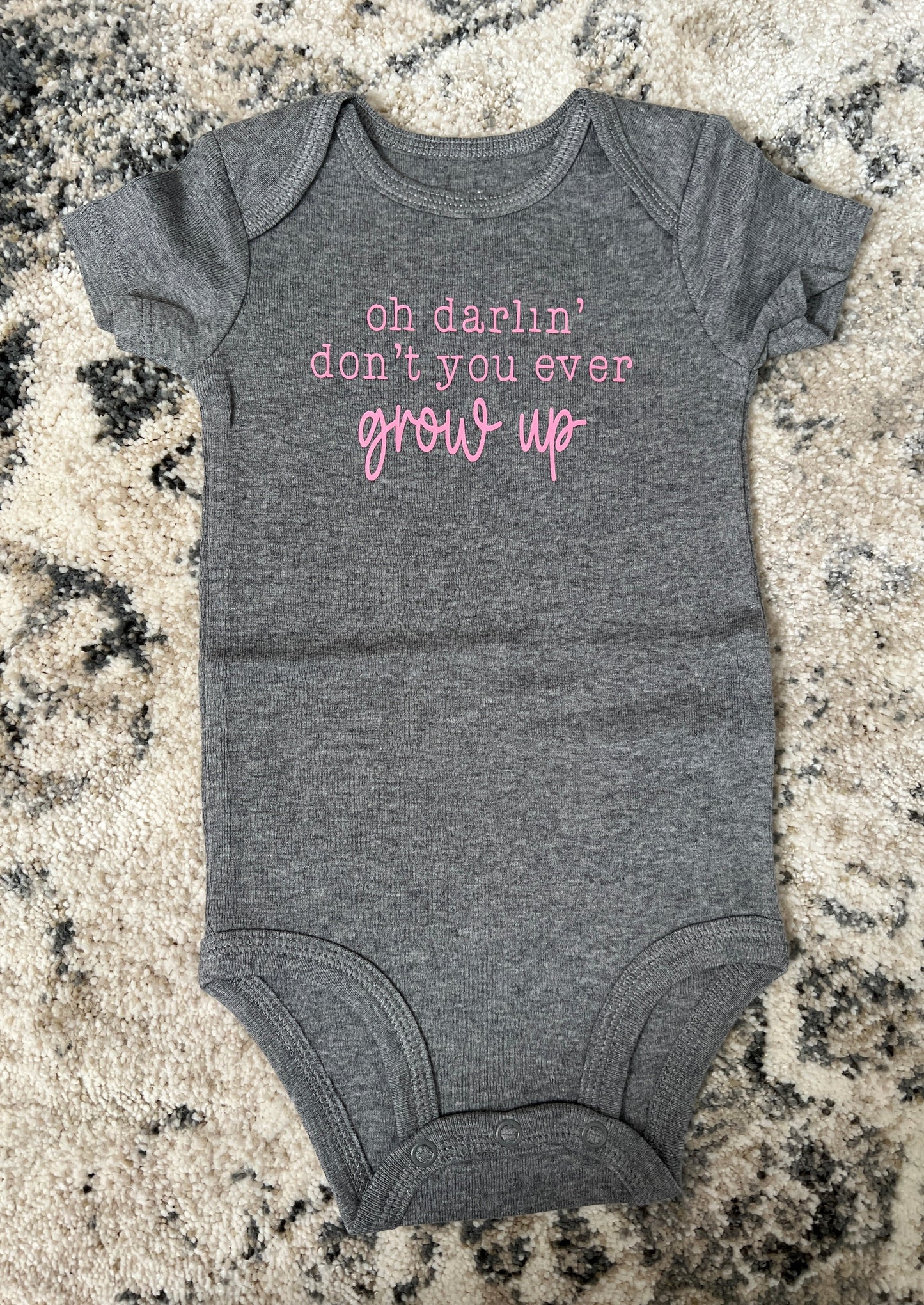 Never Grow Up Onesie