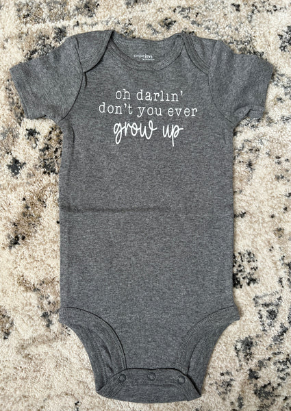 Never Grow Up Onesie