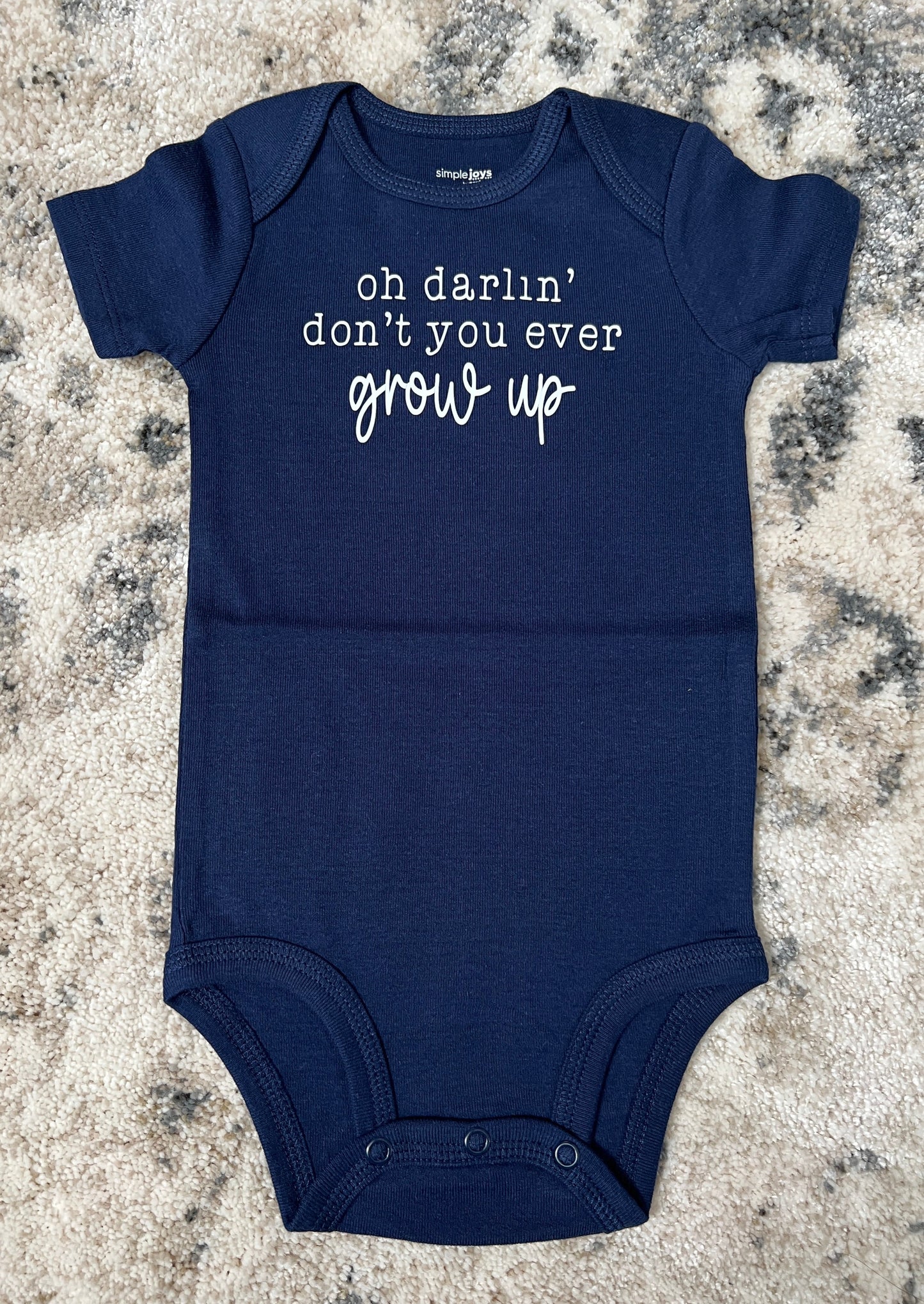 Never Grow Up Onesie