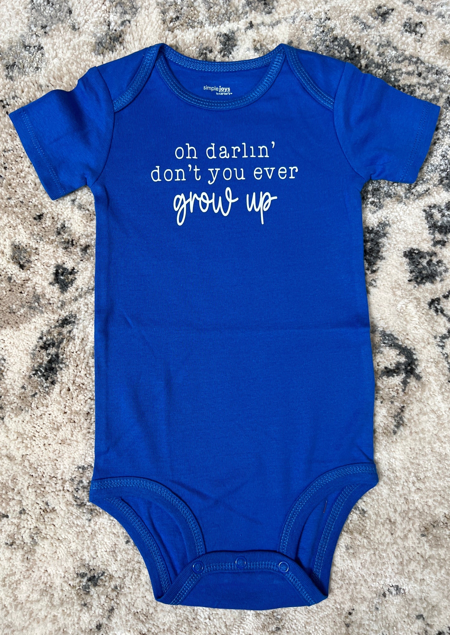 Never Grow Up Onesie