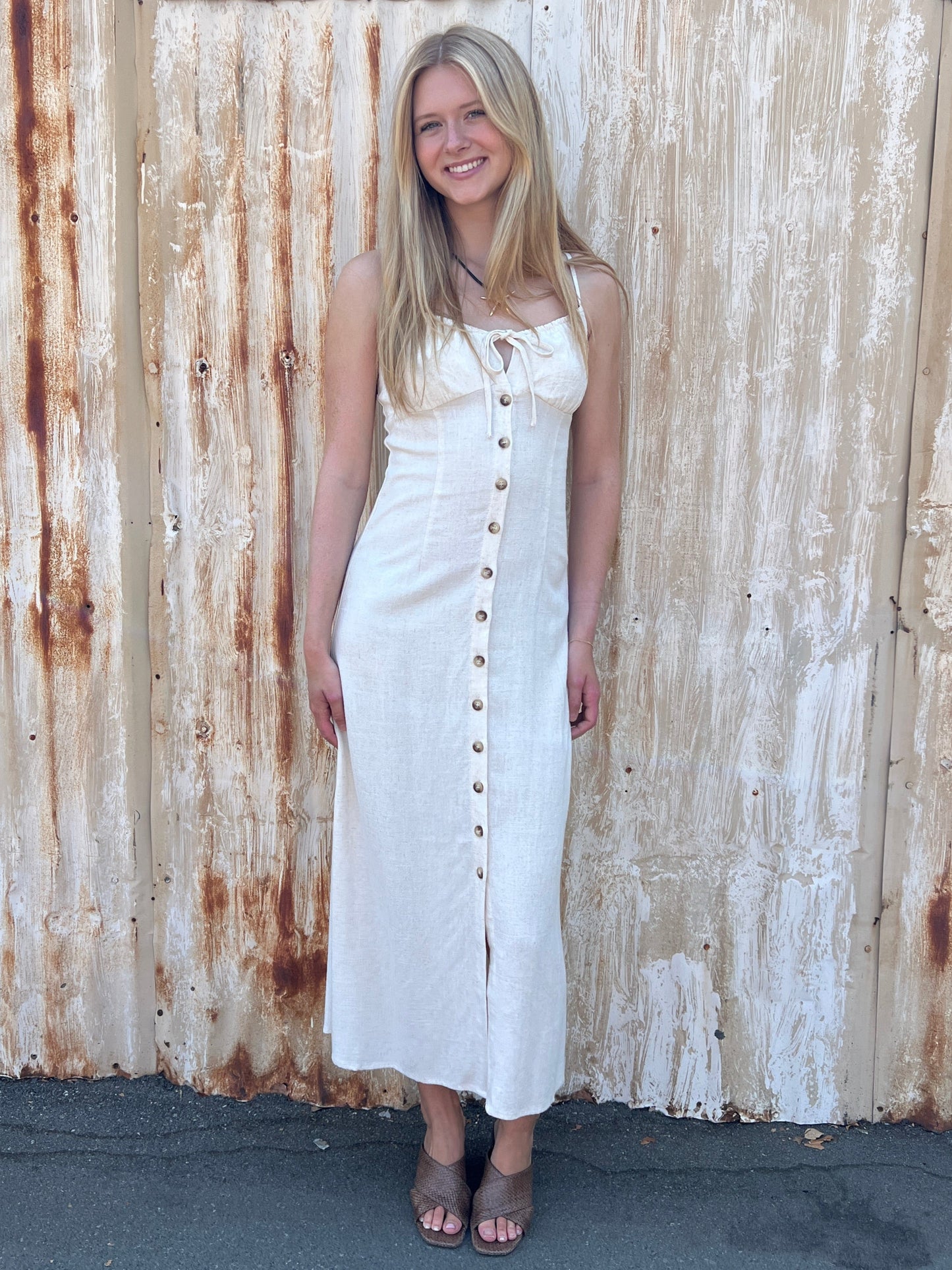Sienna Tie Front Dress