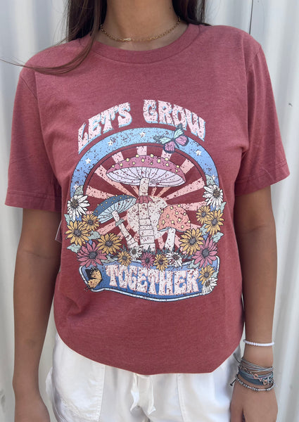 Let's Grow Together Graphic Tee