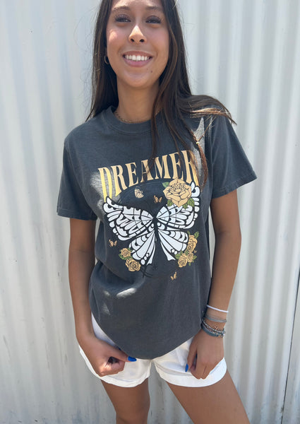 Dreamer Butterfly Graphic Tee