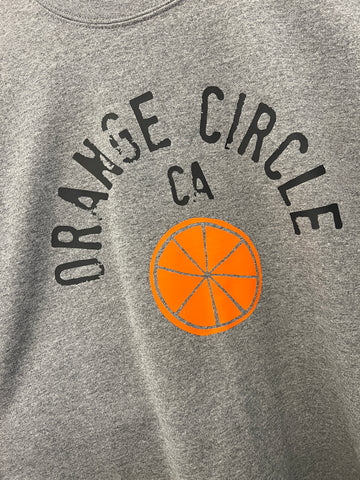 orange circle sweatshirt