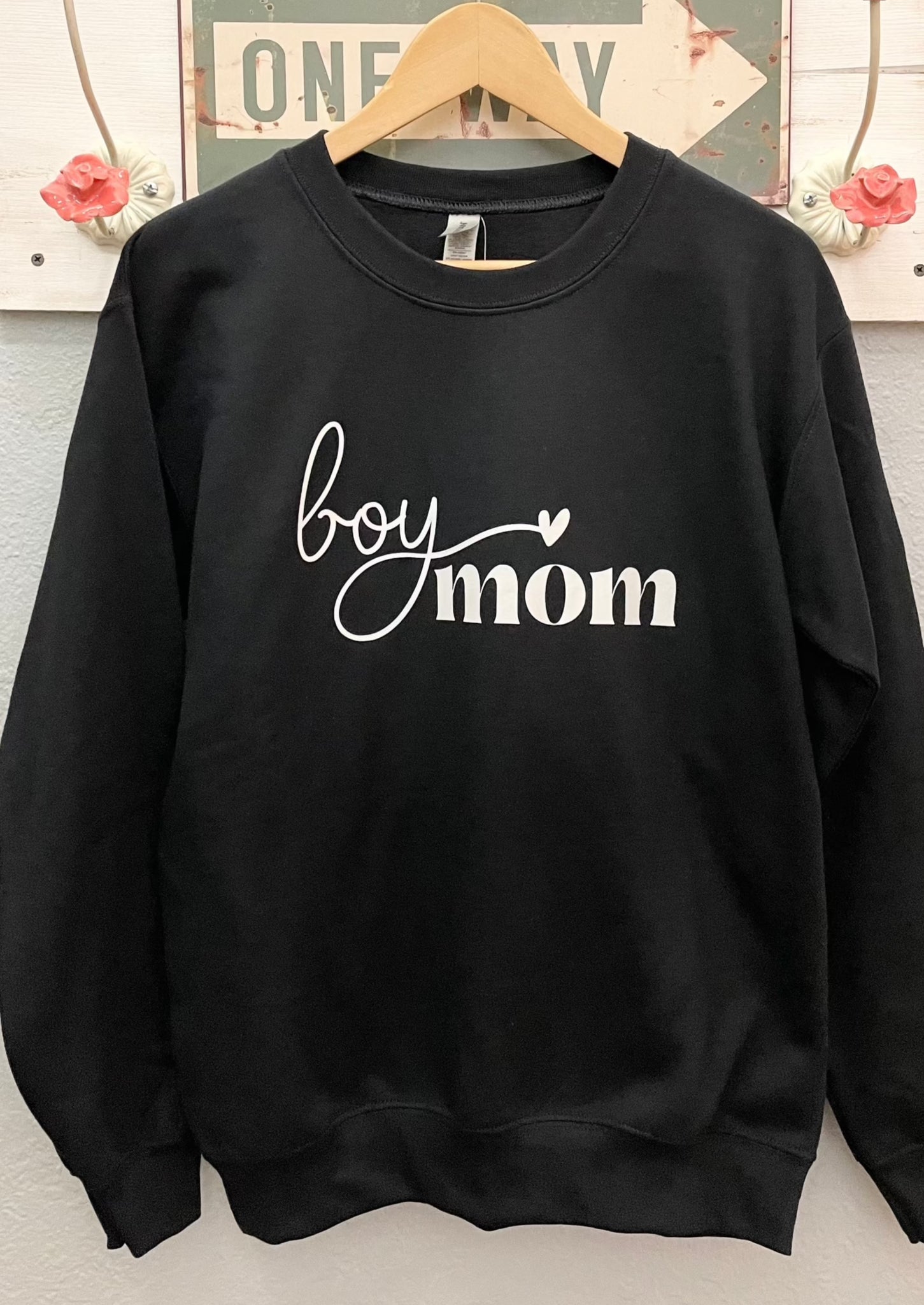 Boy Mom Graphic Sweater