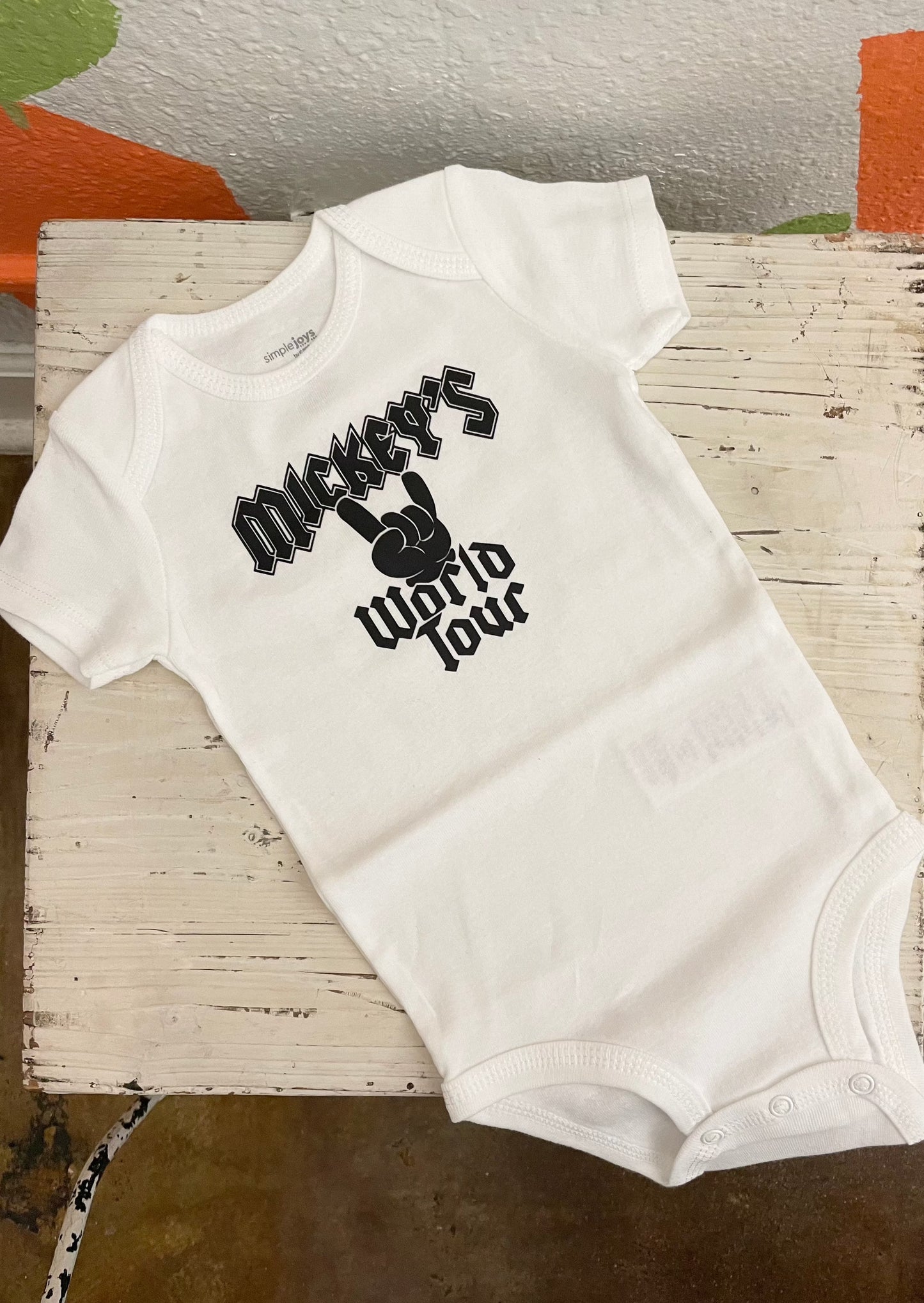 Mickey World Tour Onesie