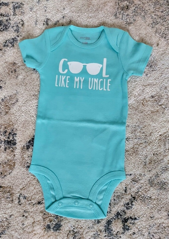 Cool Like My Uncle Onesie