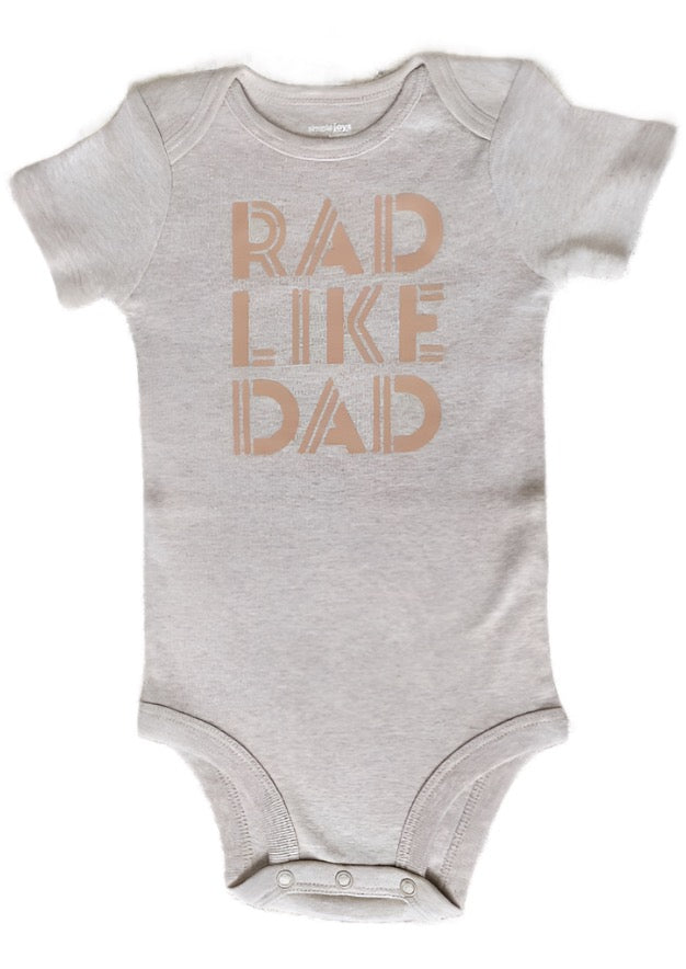 Rad Like Dad Onesie