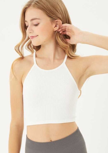 Racerback Crop Tank